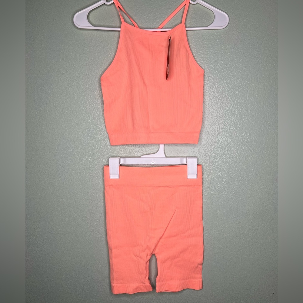 Kimberly woman’s pink workout set size M